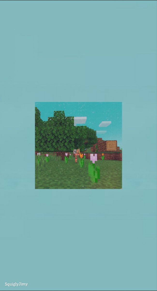 Flower Field Piglin The Sequel Minecraft Wallpaper