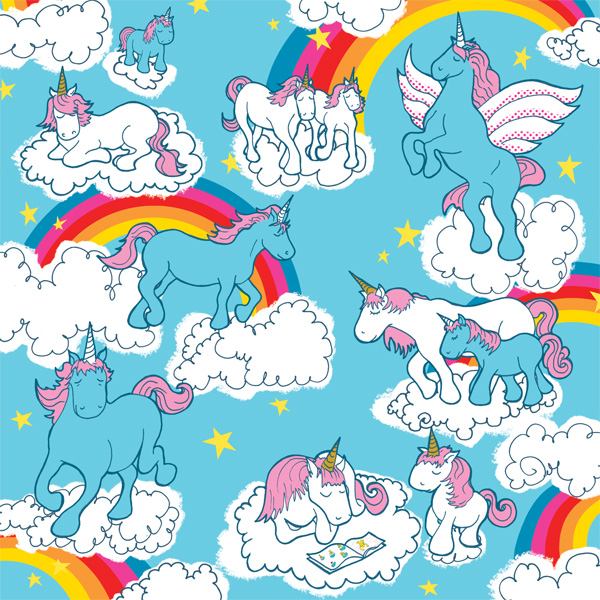 Cartoon Unicorn Wallpaper HD Background Cartoons