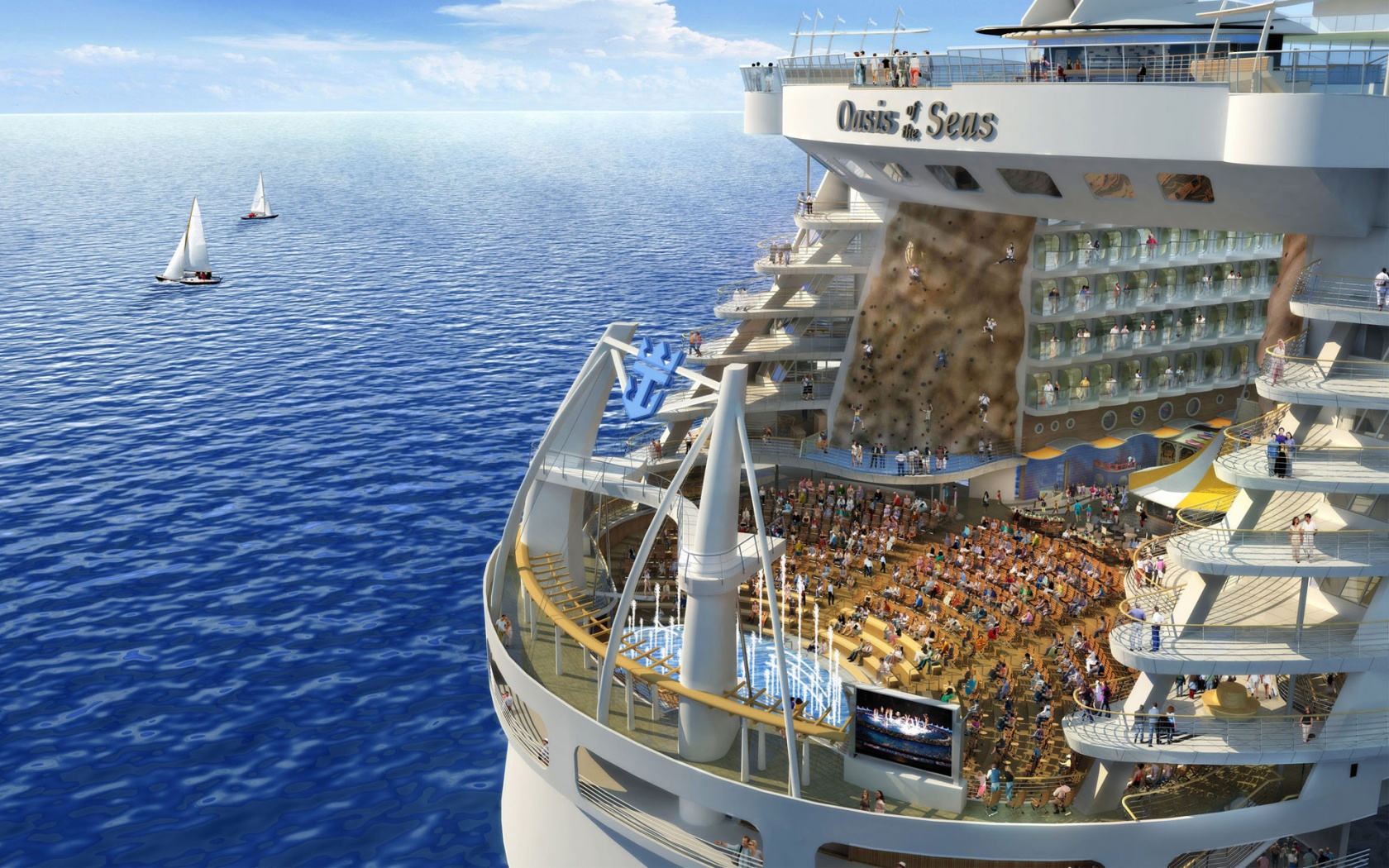 Oasis of the seas Royal Caribbean Wallpapers HD Wallpapers