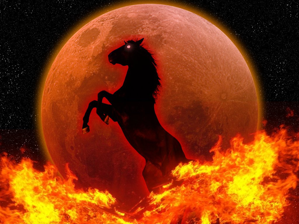 Pin Fire Horse