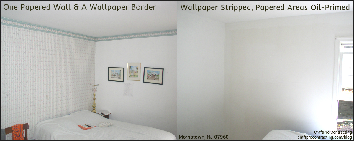 Morristown Painting Wallpaper Removal And Oil Priming To Prep Home