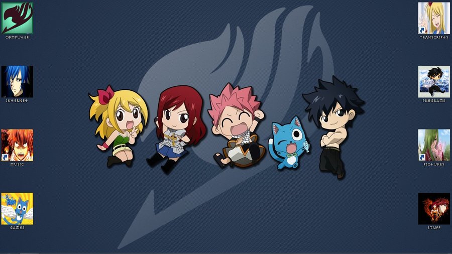 Fairy Tail Aquarius And Lucy Yuri My Desktop By
