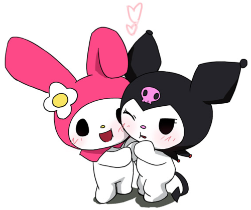 Kuromi And My Melody Wallpaper