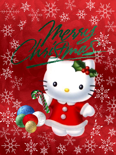 My Hello Kitty Christmas Card By Tnbrat