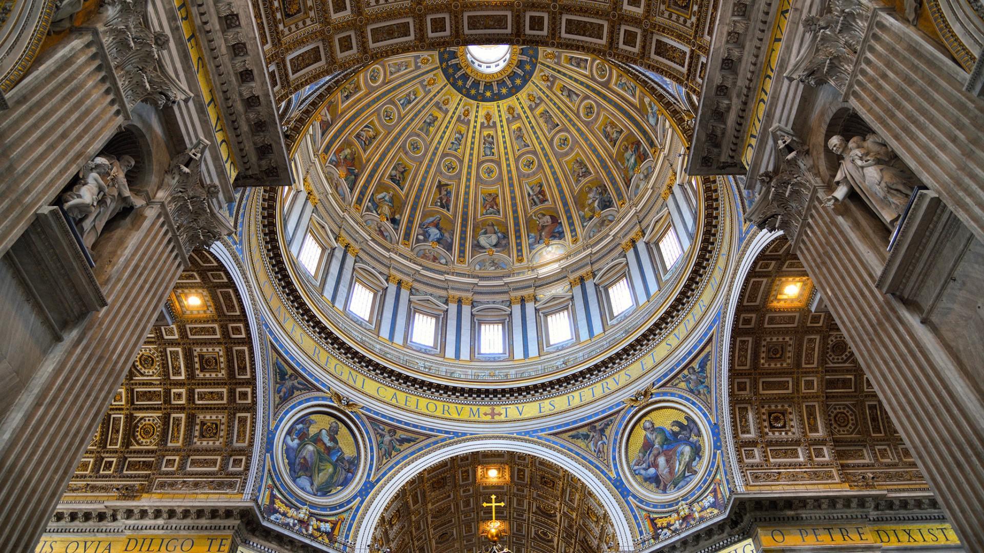 Wallpaper St Peter S Basilica The Vatican Dome Pictures