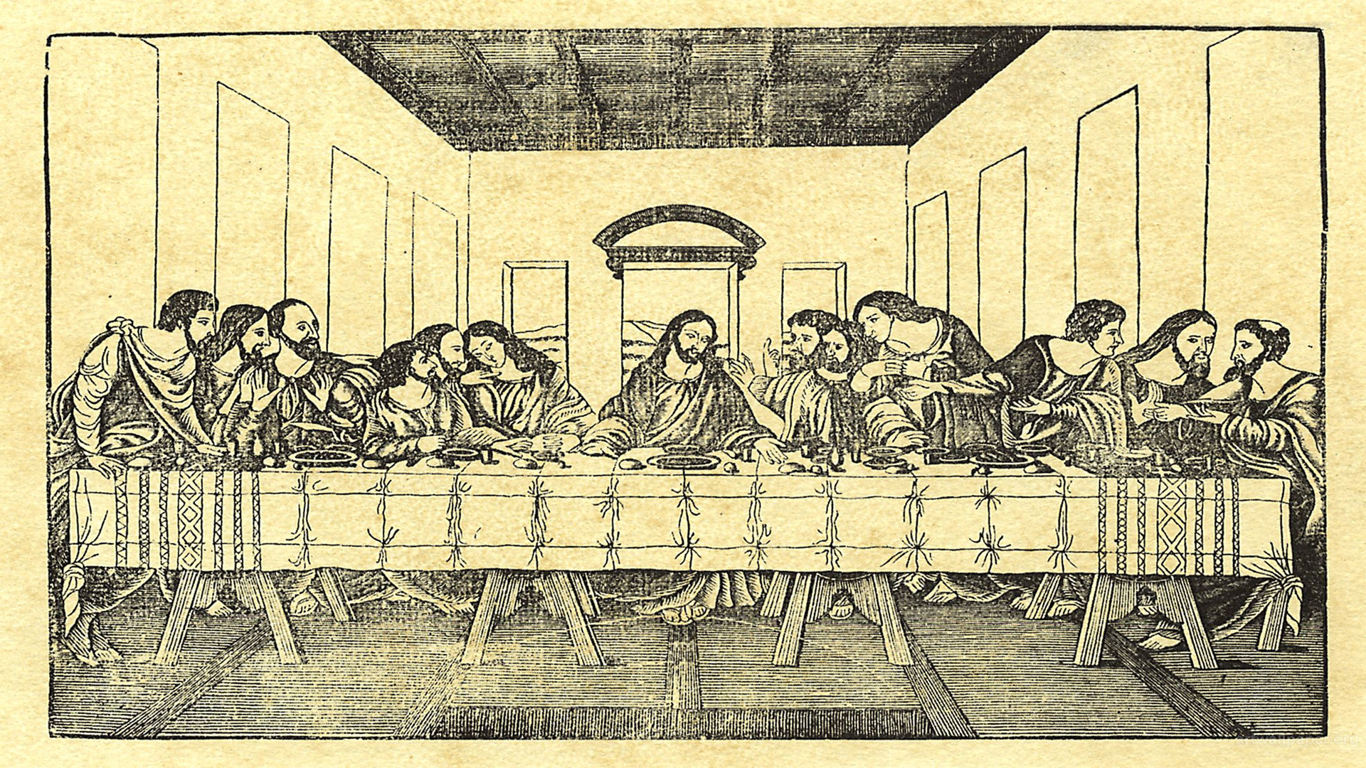 The Last Supper Bjork J Wallpaper