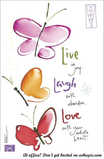 Live Laugh Love Wallpaper