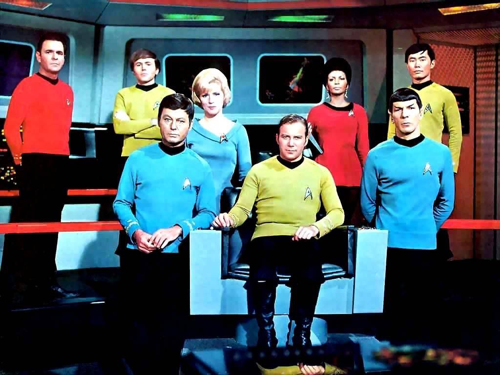 Star Trek Original Series Cast Wallpaper