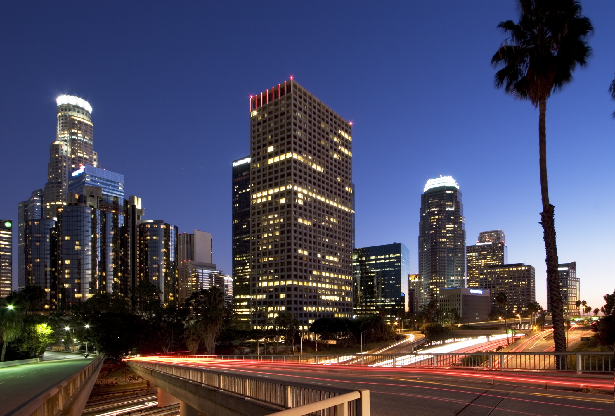 Downtown Los Angeles Skyline Wallpaper