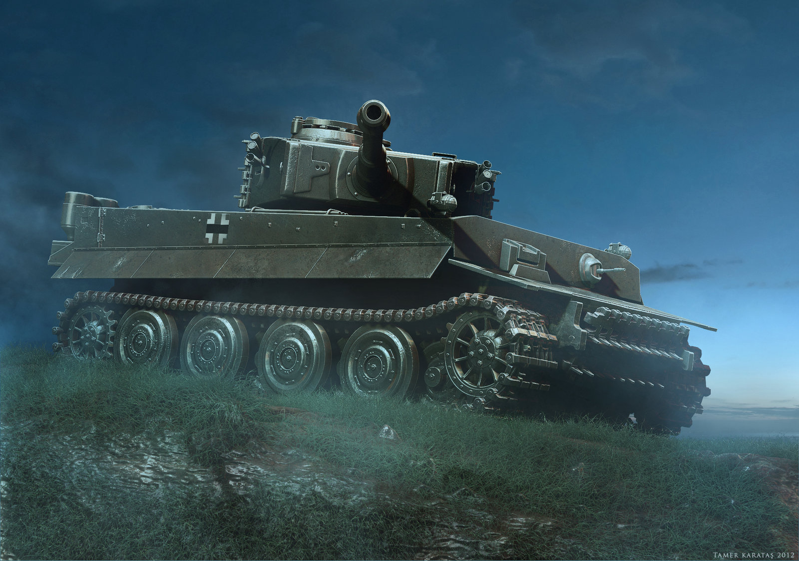 The Tiger Tank By Karatastamer