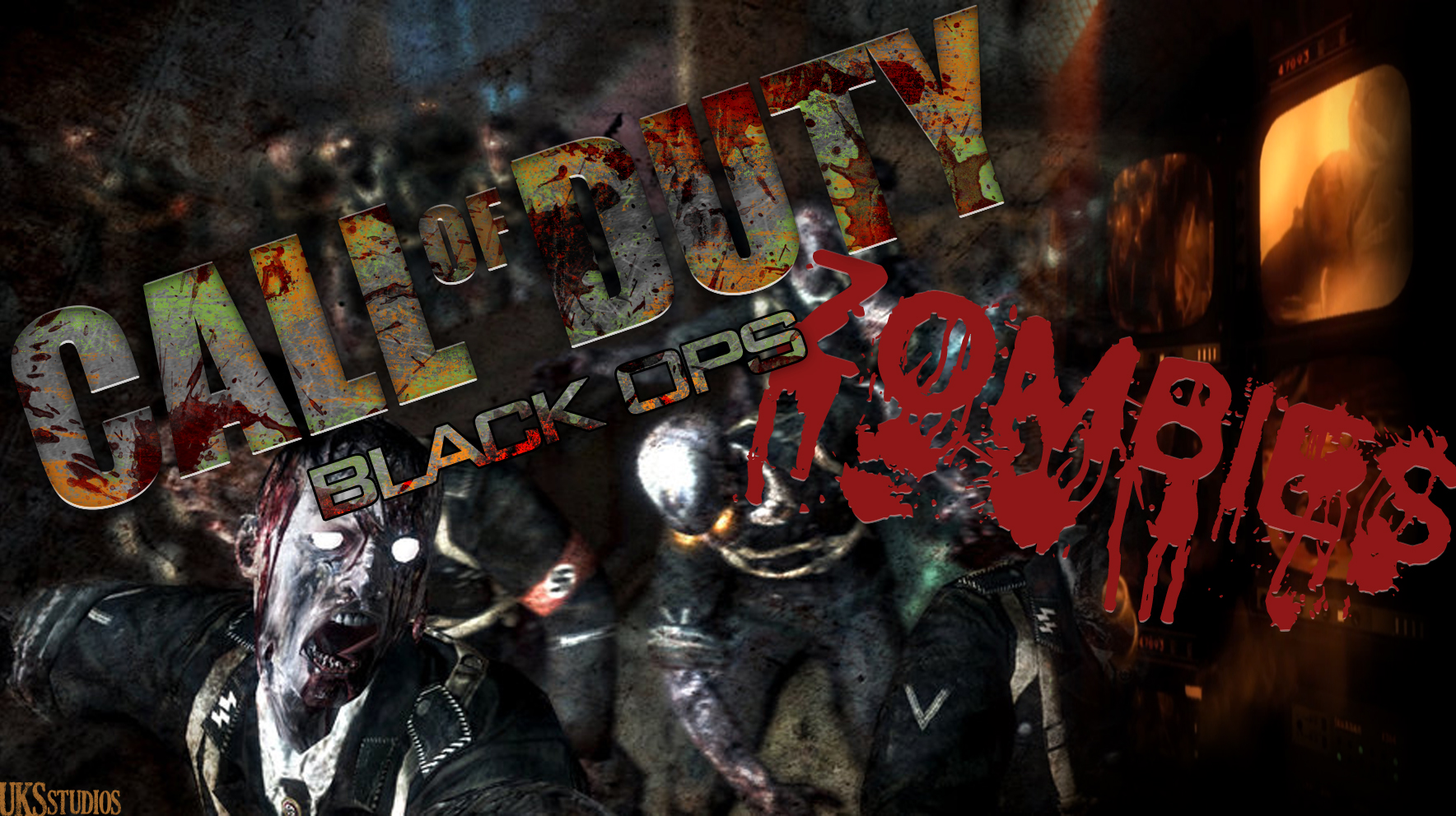 Zombies Call Of Duty Black Ops HD Wallpaper Games