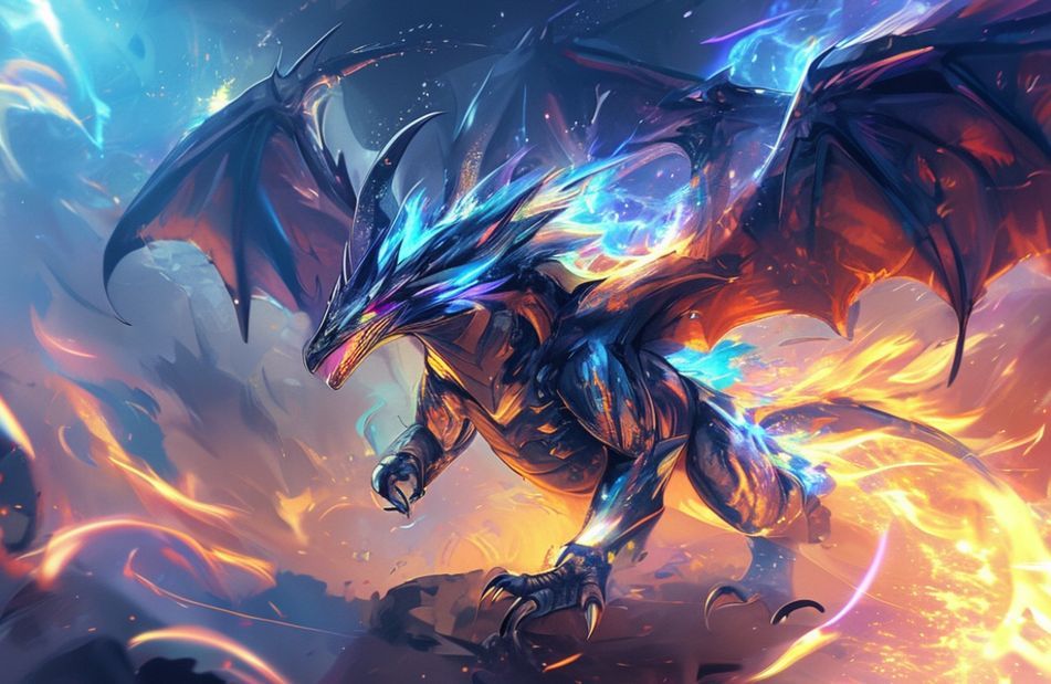 Pokemon Mega Charizard X Wallpaper