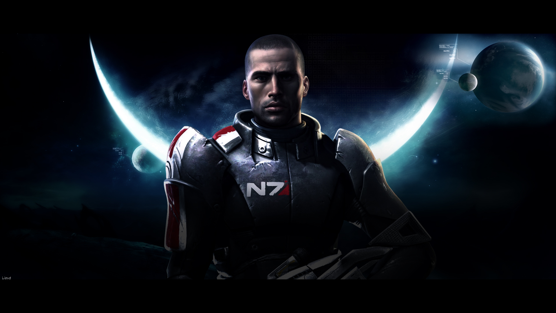 Mass Effect Shepard Wallpaper