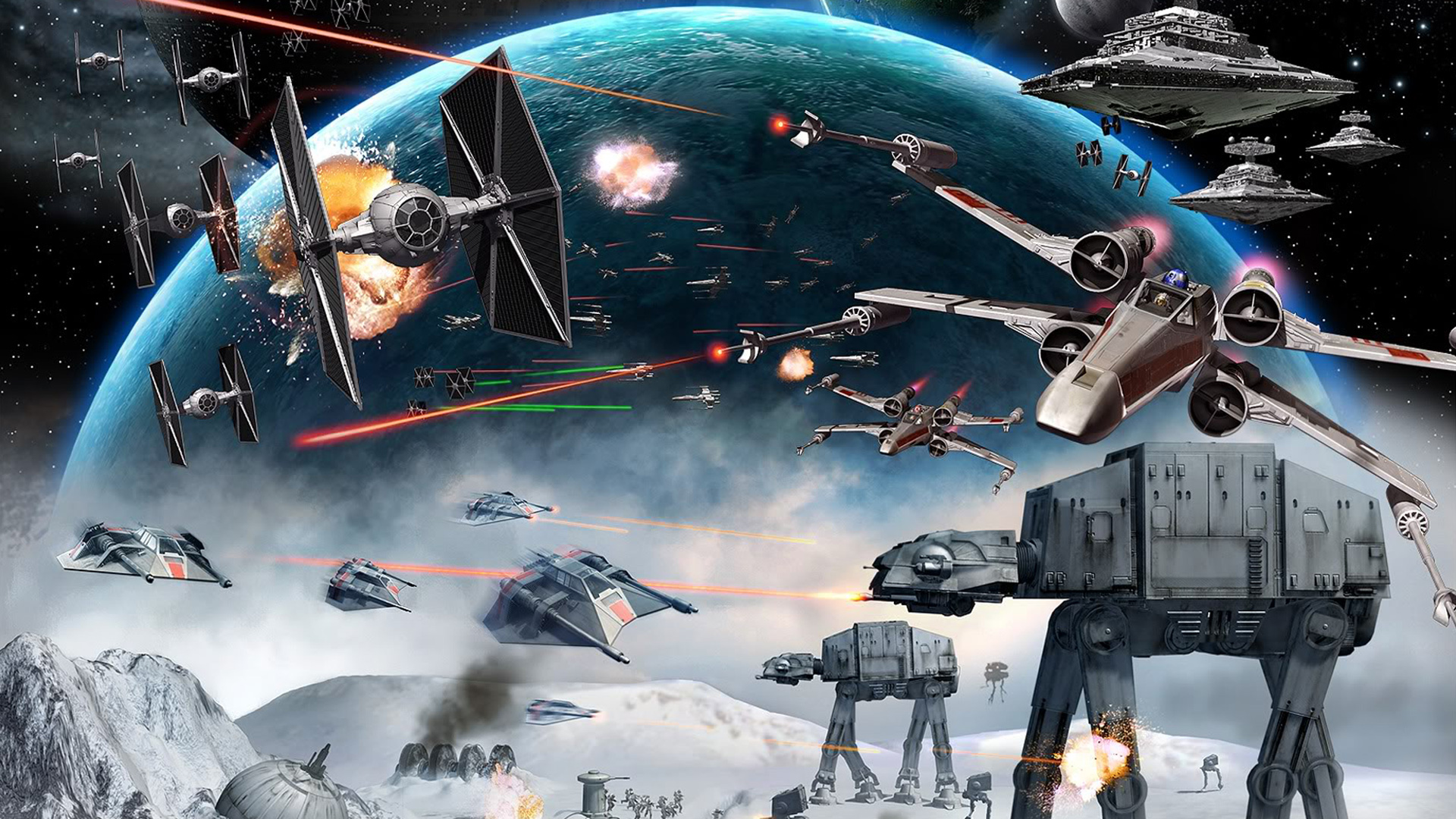 FizX Entertainment Huge Star Wars Wallpapers Collection