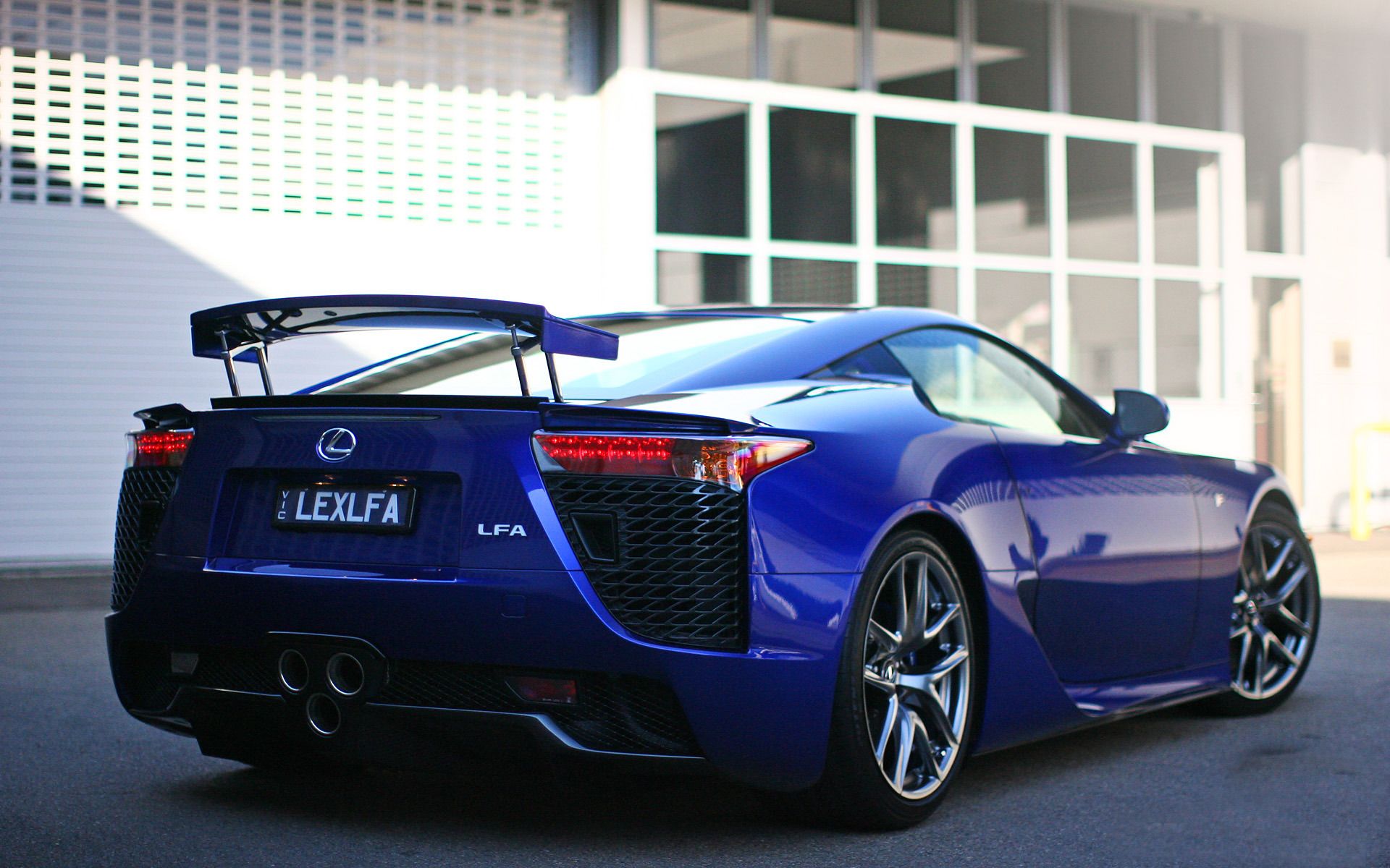Lexus Lfa Car HD Wallpaper Blue Cars Pictures Image