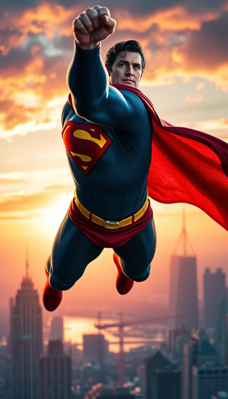 4k Superman Phone Wallpaper