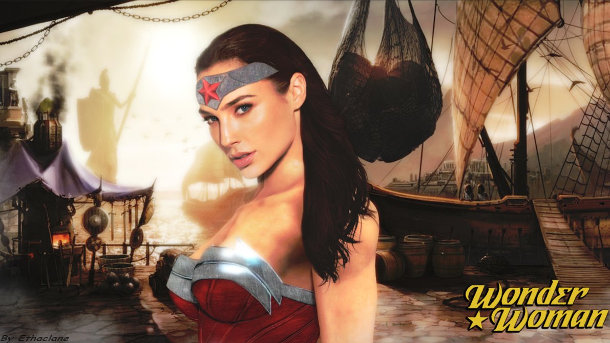 Wonder Woman Wallpaper Gal Gadot By Ethae