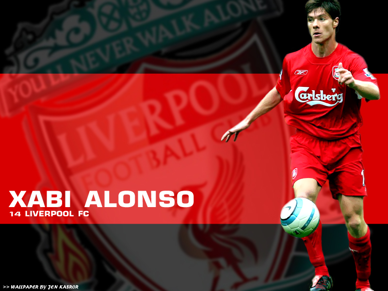 Xabi Alonso Liverpool Best Player Manchester United Wallpaper For