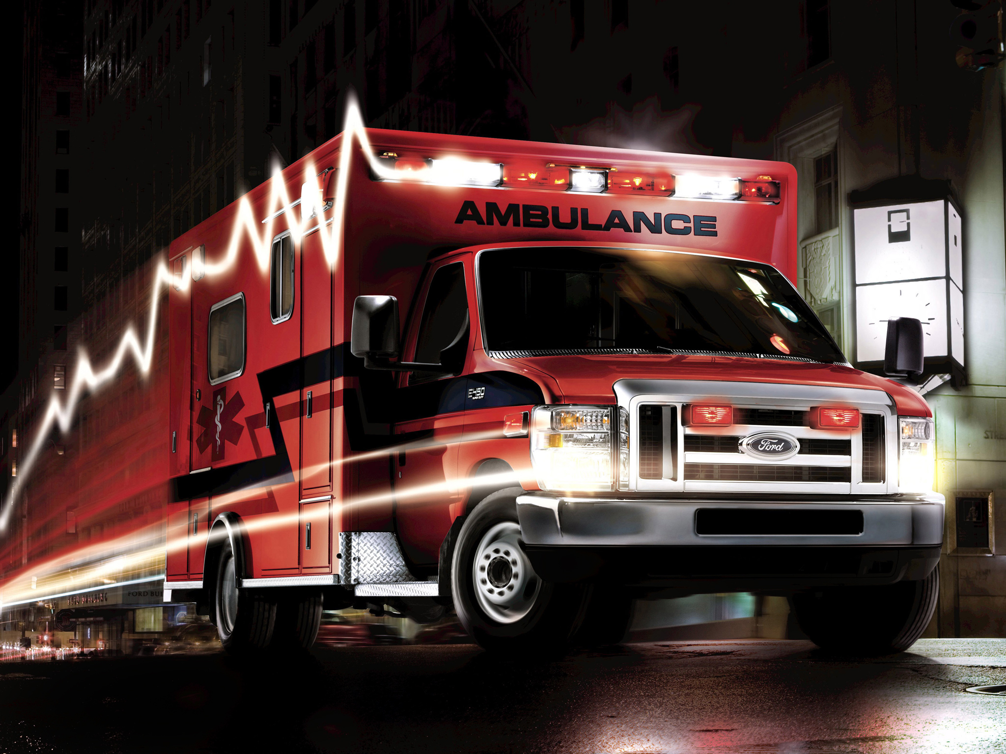 Chevrolet Express C4500 Ambulance Wallpaper