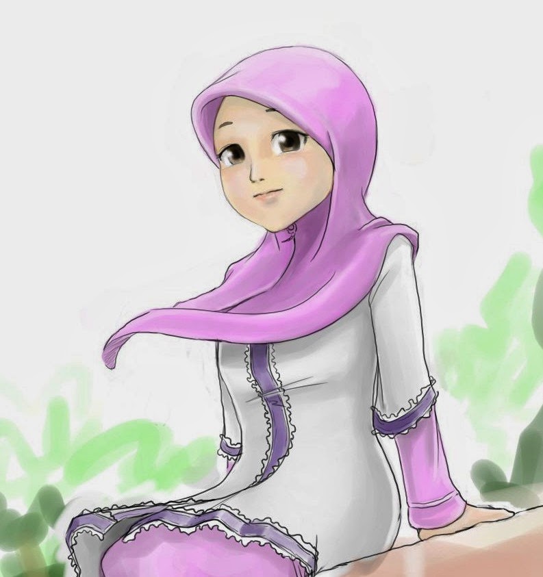 4700 Gambar Kartun Muslimah Sakit HD Terbaru