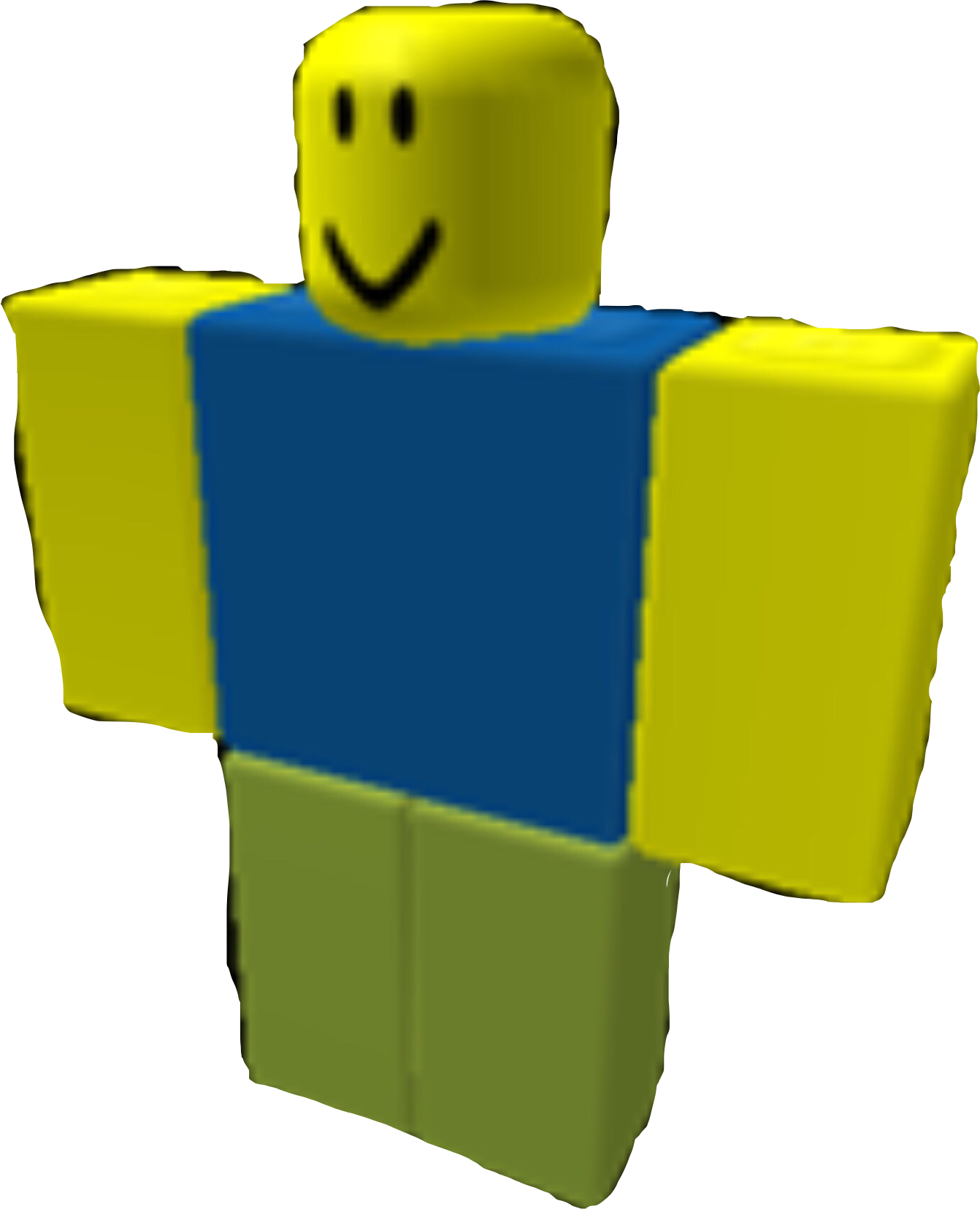 Classic Roblox Avatar Smile Wallpaper