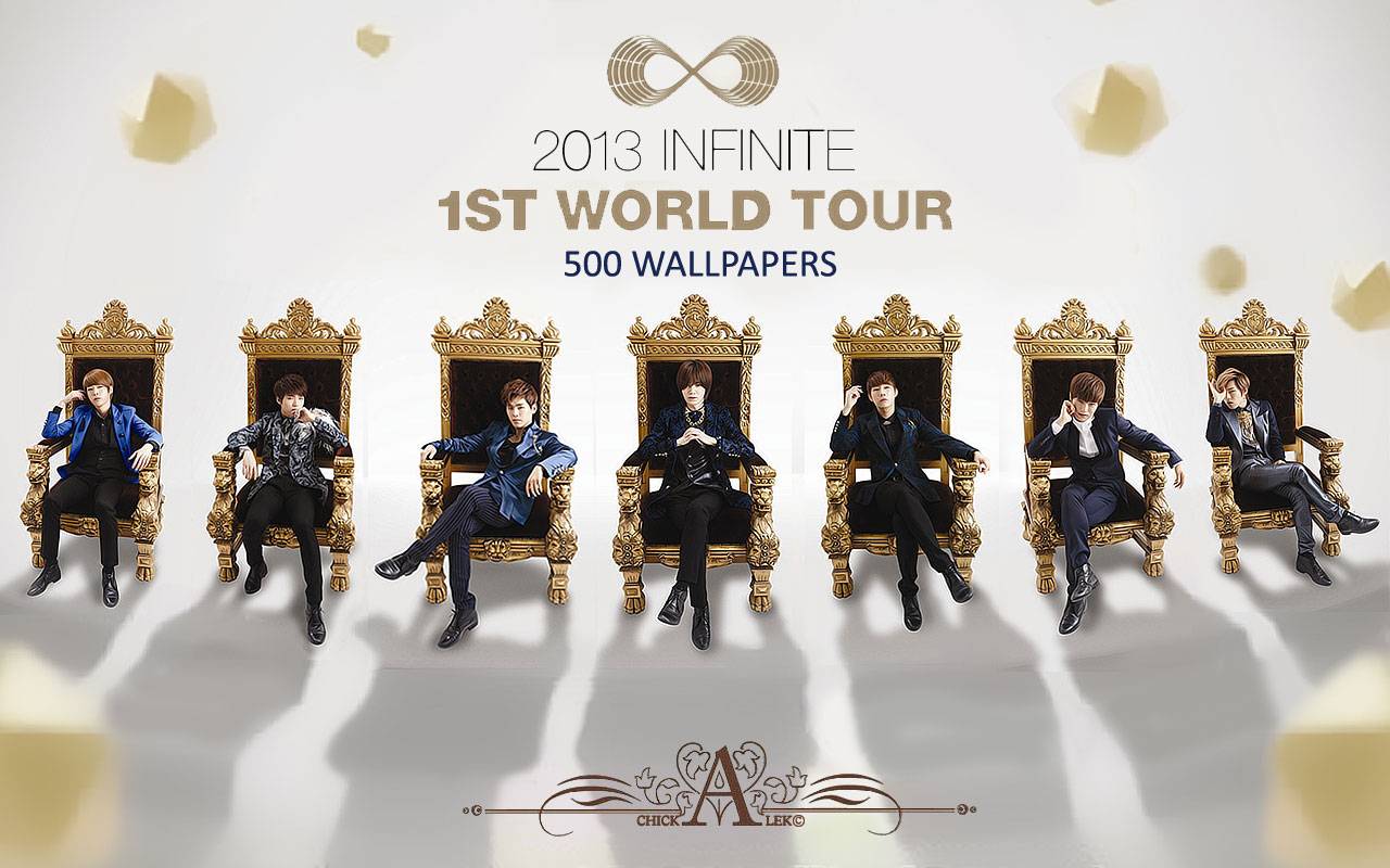 Walls With Infinite World Tour Wallpaper Kpop
