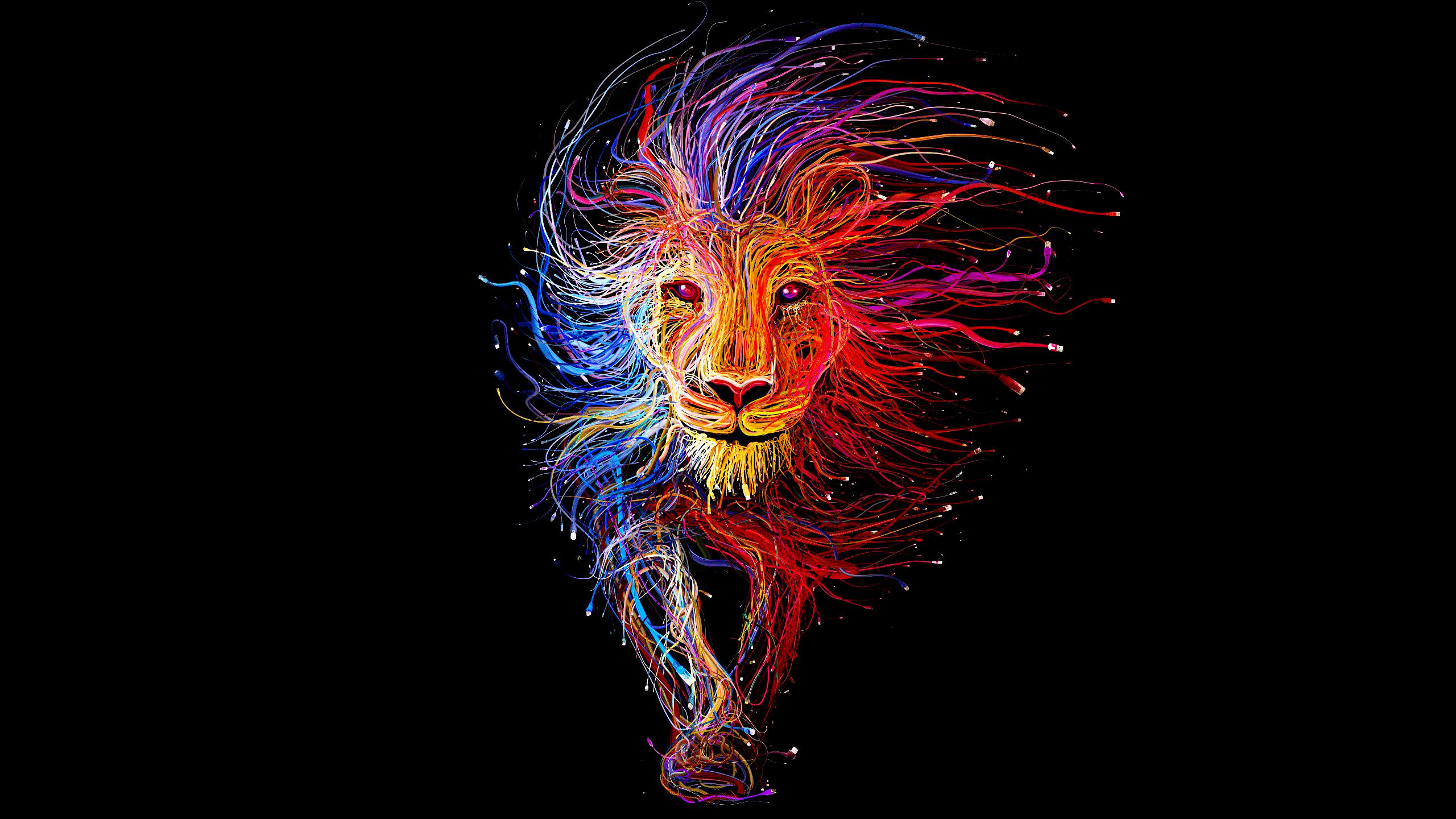 Ether Lion Wallpaper
