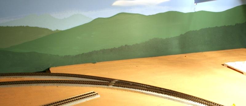 Model Railroad Backdrop Painting model train displays dallas o n ho