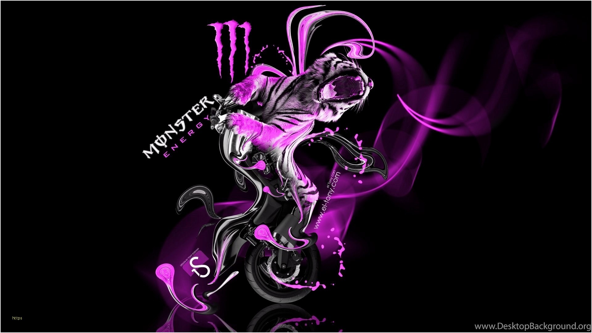 Monster Logo Wallpaper