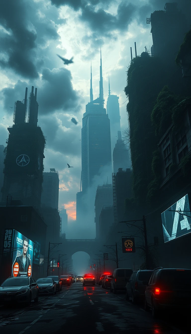 Dystopian Phone Wallpaper