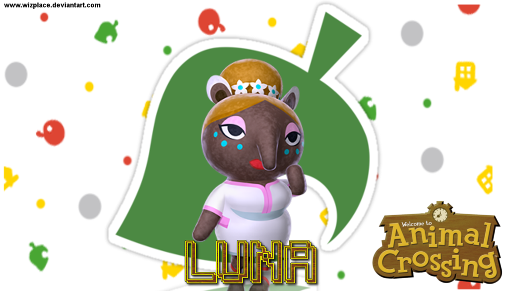 Animal Crossing New Leaf Luna Wallpaper By Wizplace