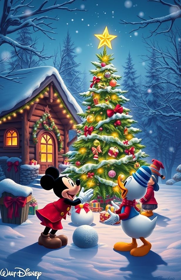 Disney Christmas Wallpaper