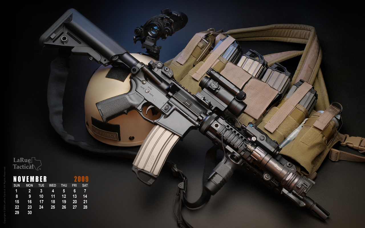 M4a1 Carbine Assault Rifle Wallpaper Desktop For Gun