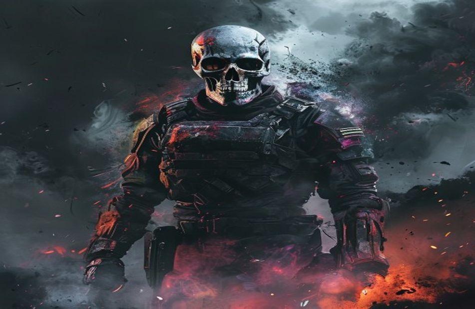 Skull Soldier Wallpaper Hd