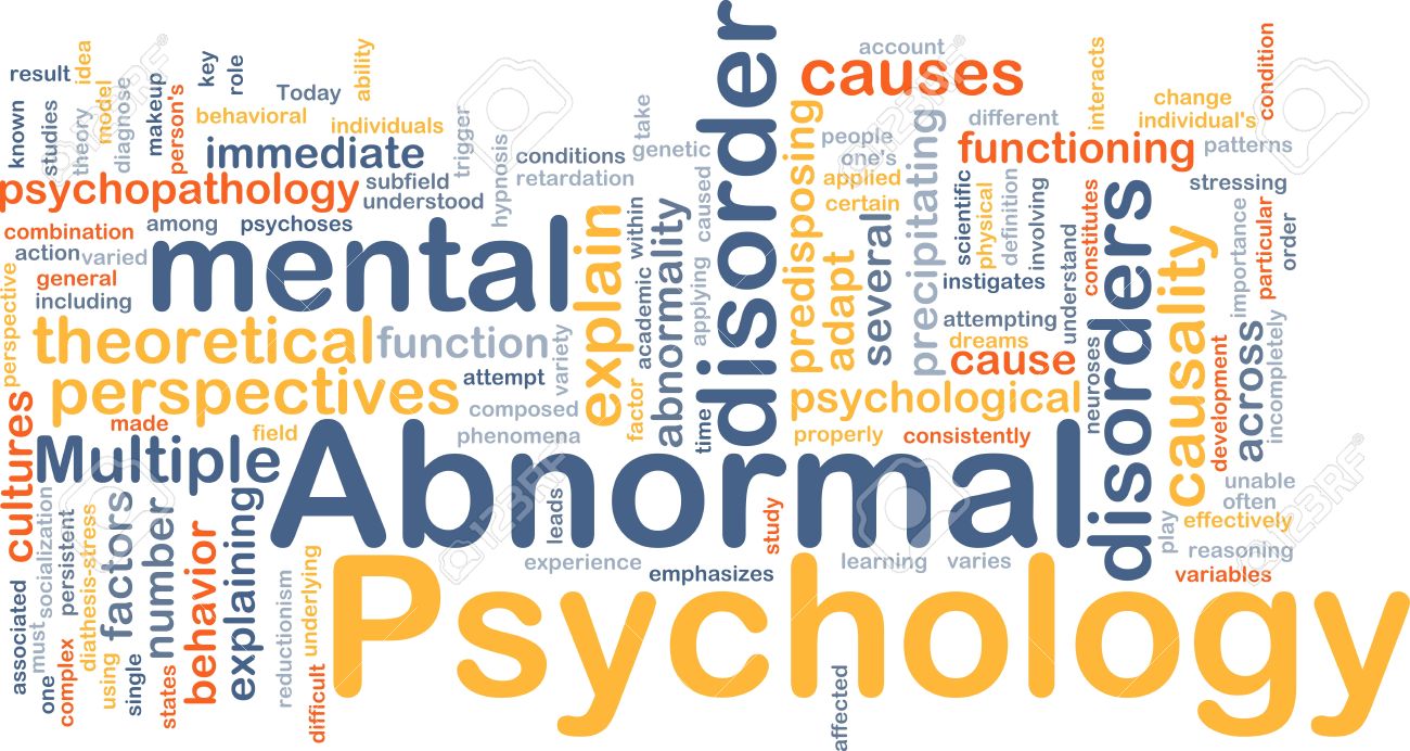 Abnormal Psychology Background Concept Stock Photo Picture And