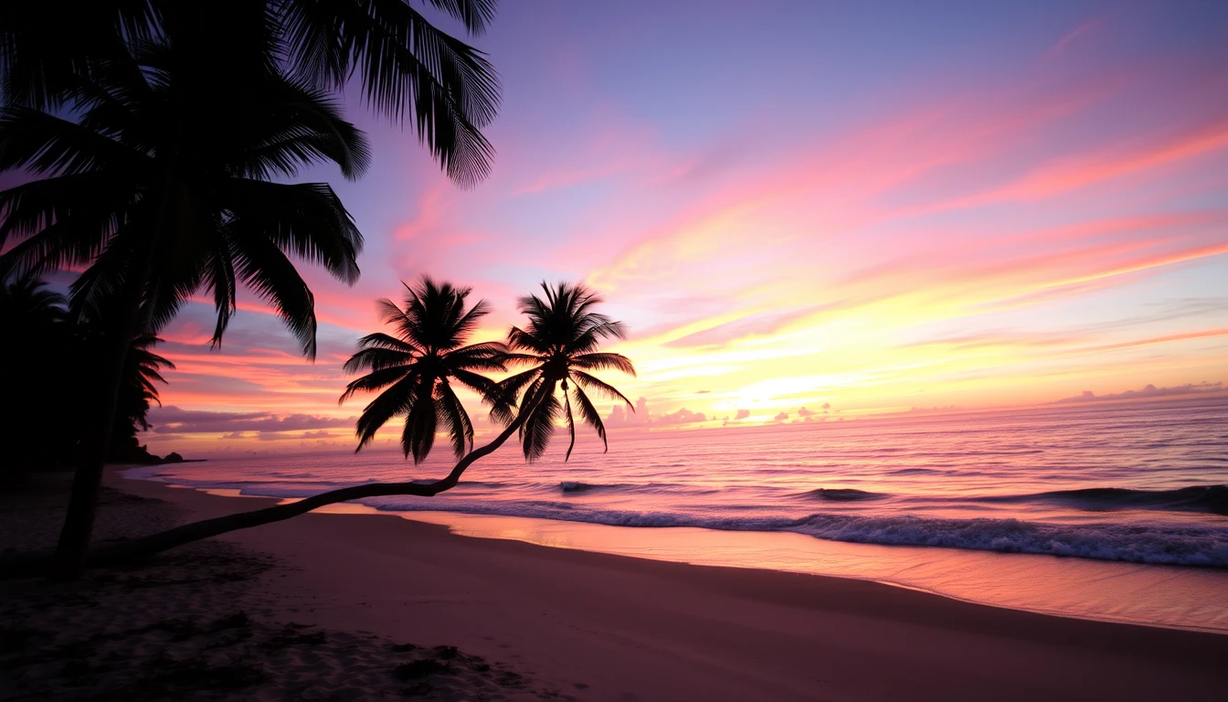 Sunset Beach Wallpaper