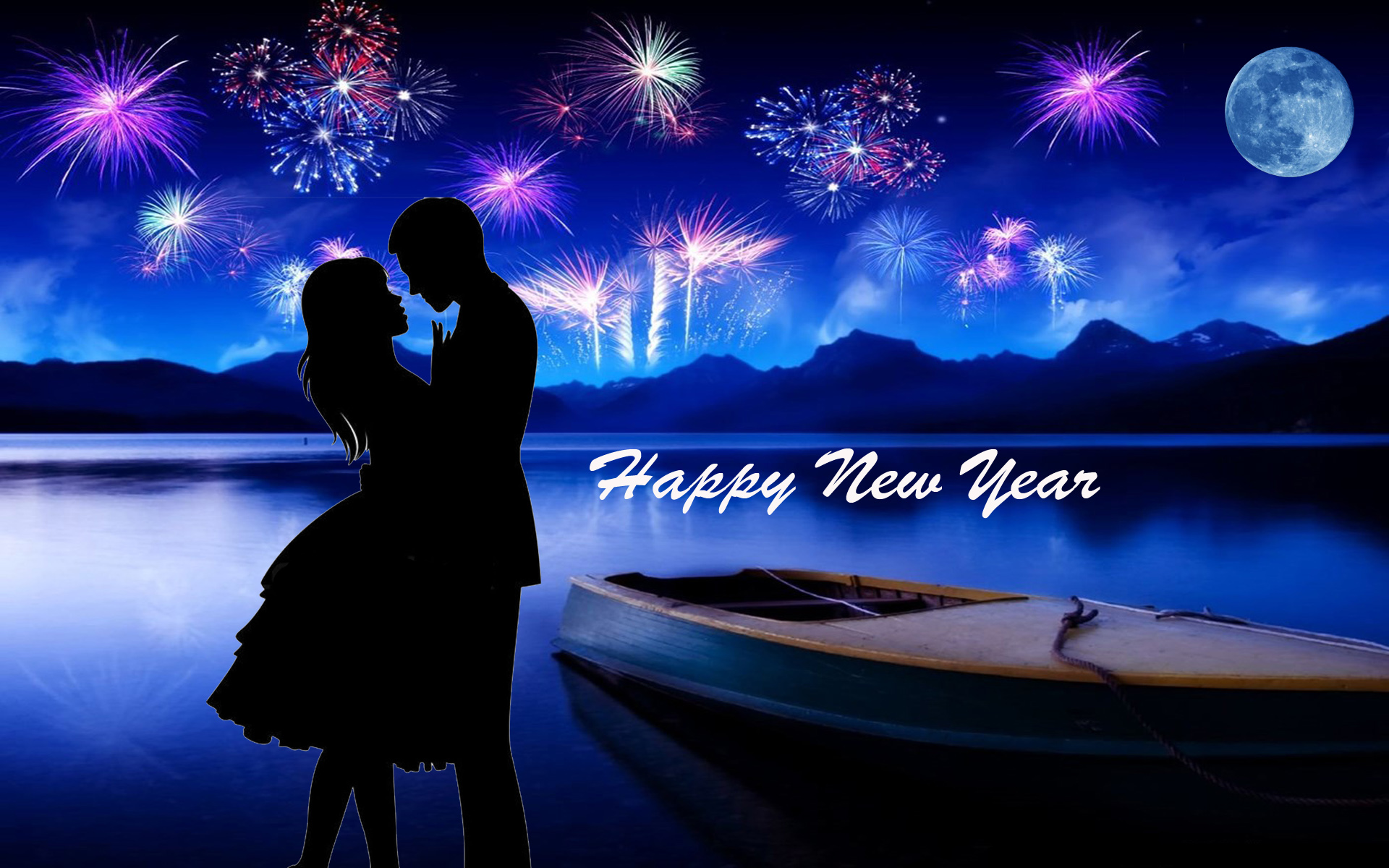 Happy New Year 2020 I Love You Greeting Cards Christmas Desktop Hd