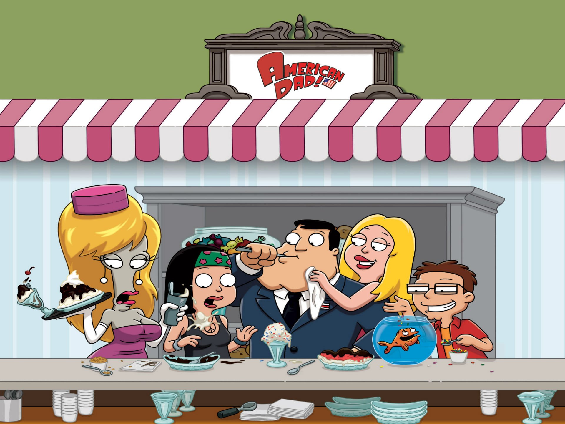 Free Download American Dad Wallpapers [1024x768] For Your Desktop