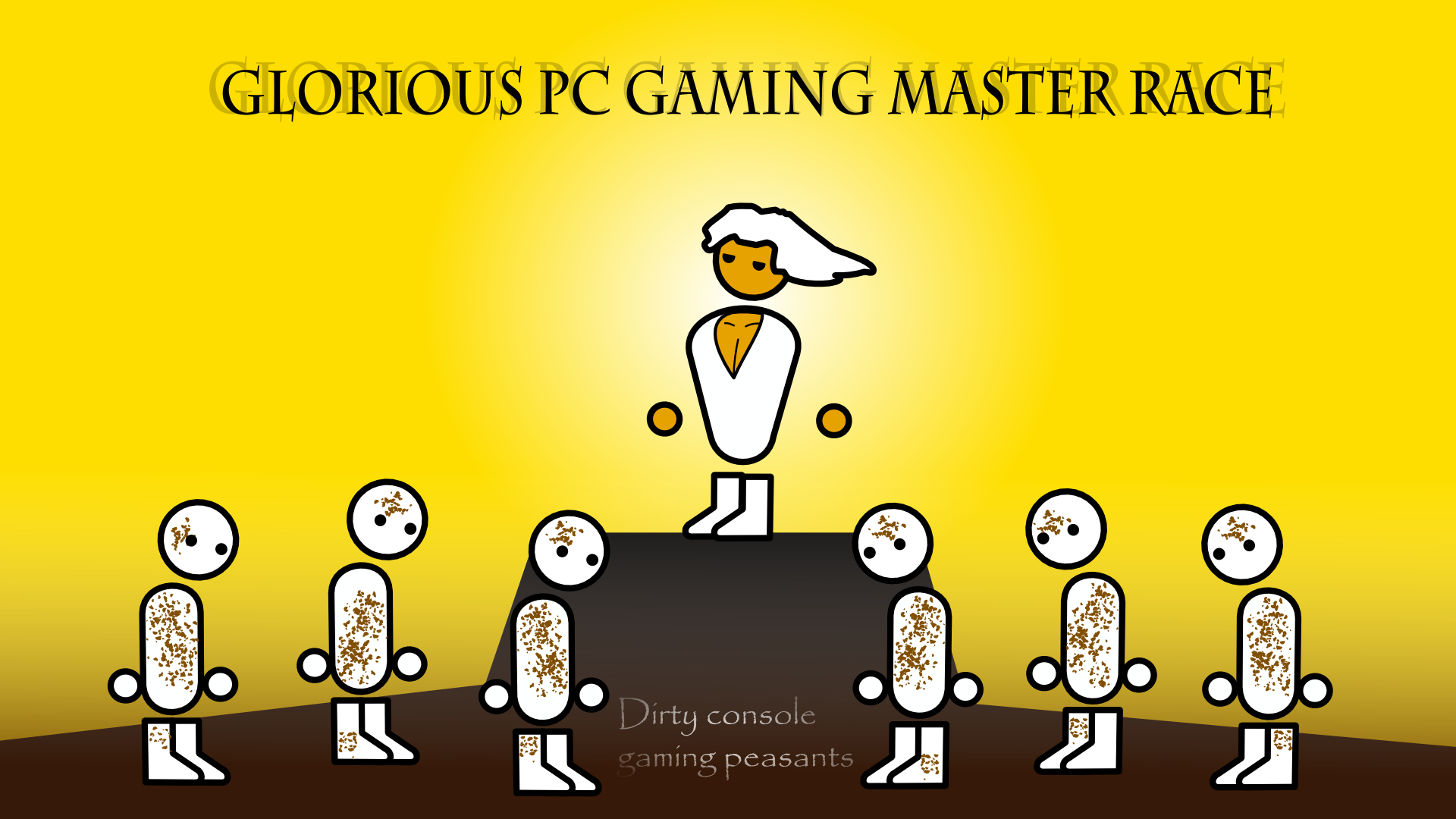 Column Pc Master Race Vs Console Peasants Inthegame