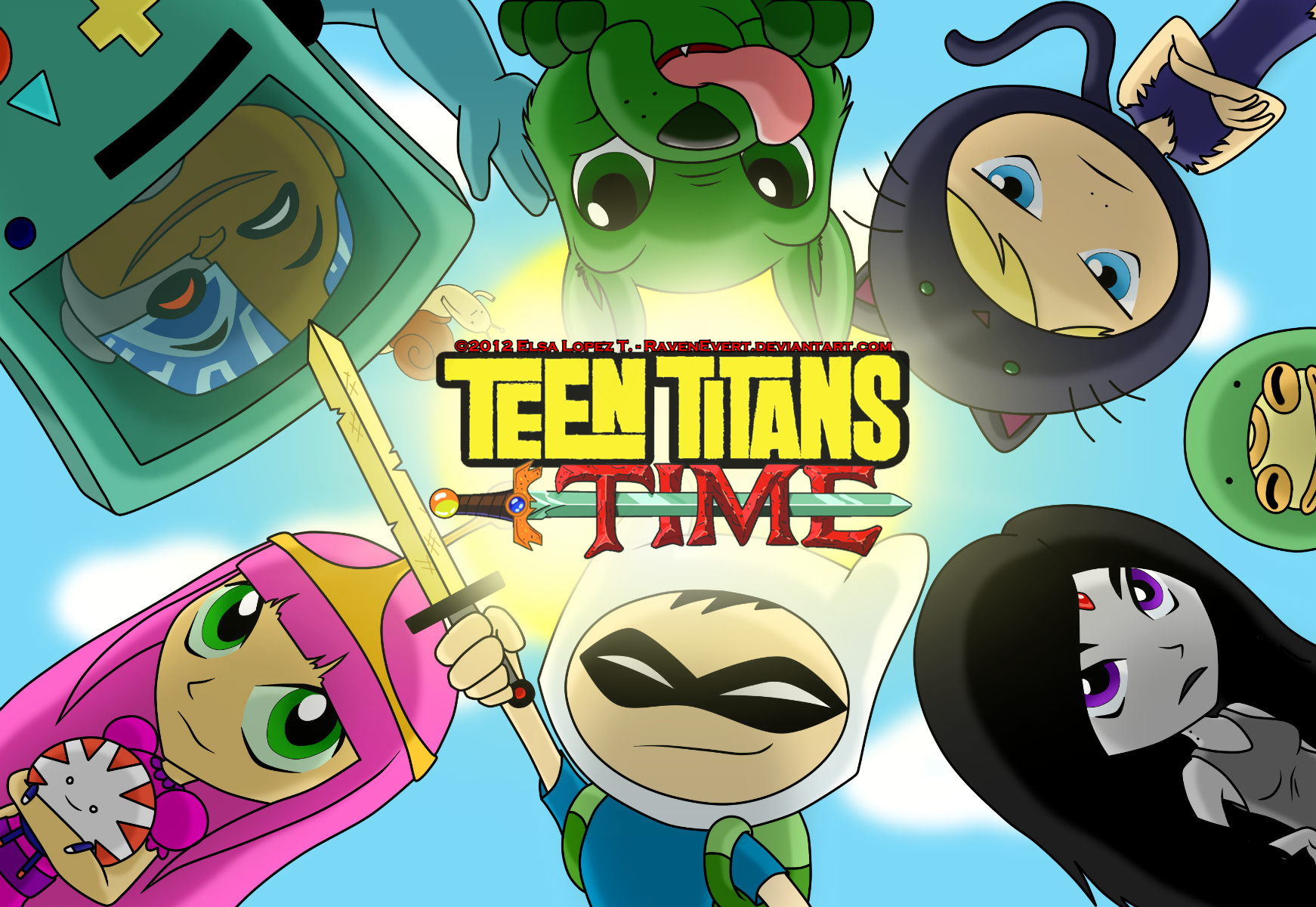 Teen Titans Time Wallpaper By Ravenevert