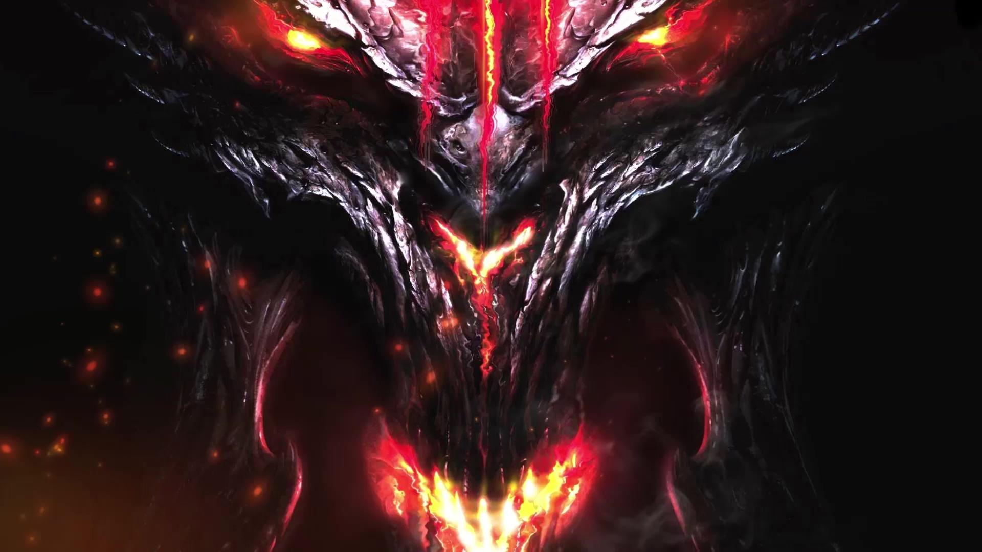 Fire Demon Diablo III Live Wallpaper WallpaperWaifu
