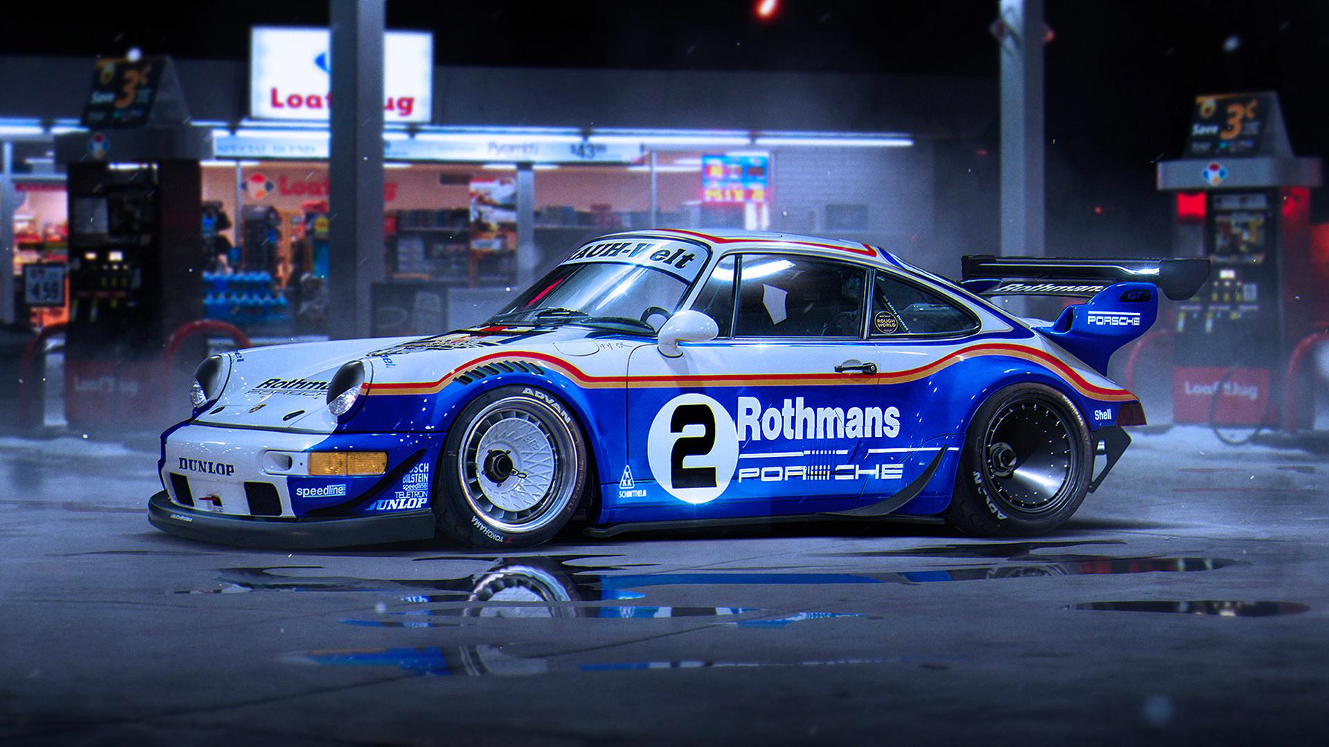 Picture Tuning Porsche Rwb Rothmans Race By Khyzyl