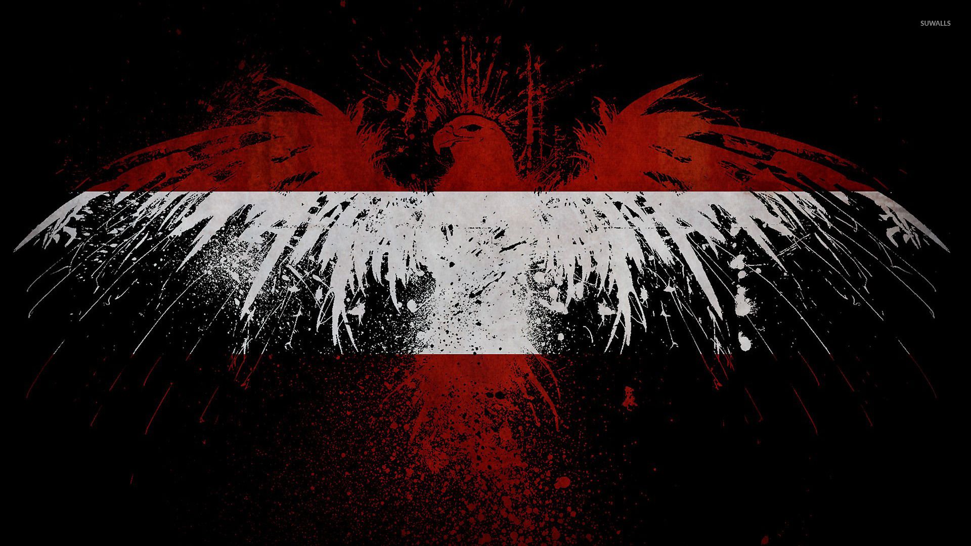Austria Flag Wallpaper Top Background