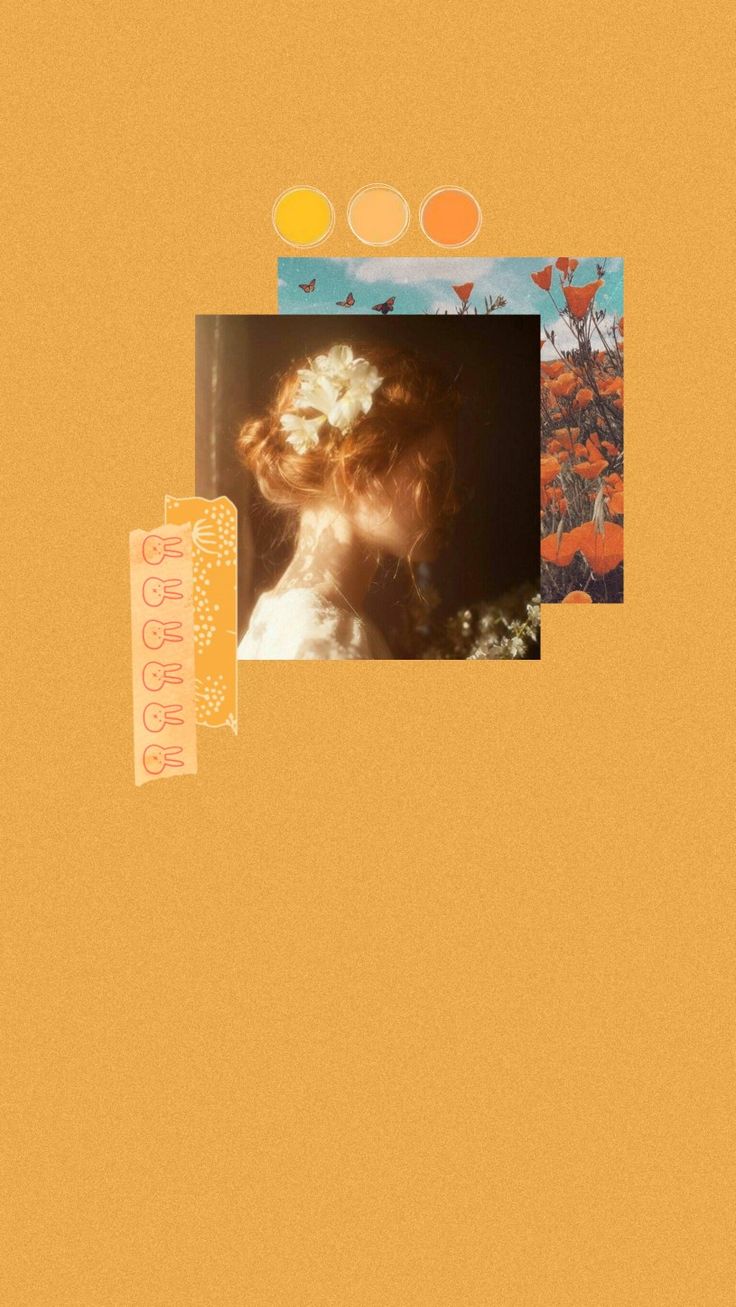 Pastel Orange Wallpaper