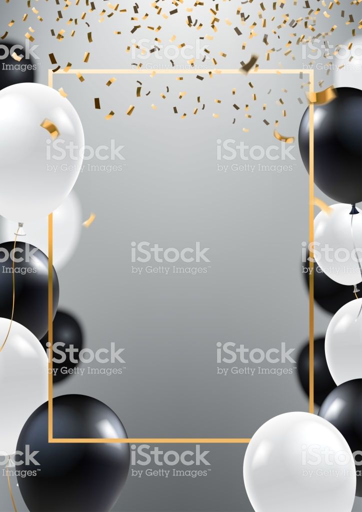 Abstract Ceremonial Silver Background With Black And White
