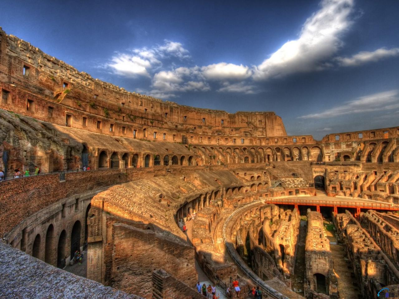 Download Wallpaper Roman Colosseum Glad Ancient Tourism in Rome 1280