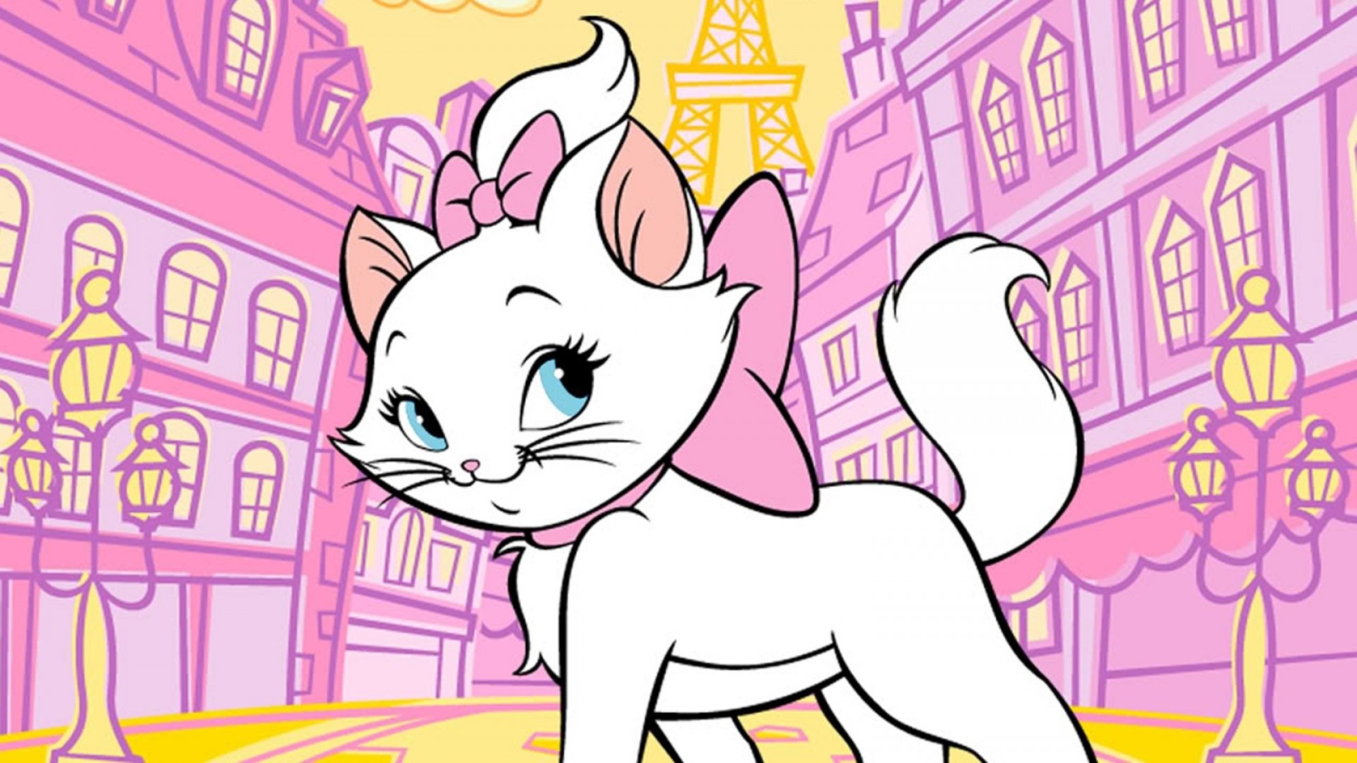 Animation Cartoon Cat Cats Family Disney Kitten Wallpaper Background