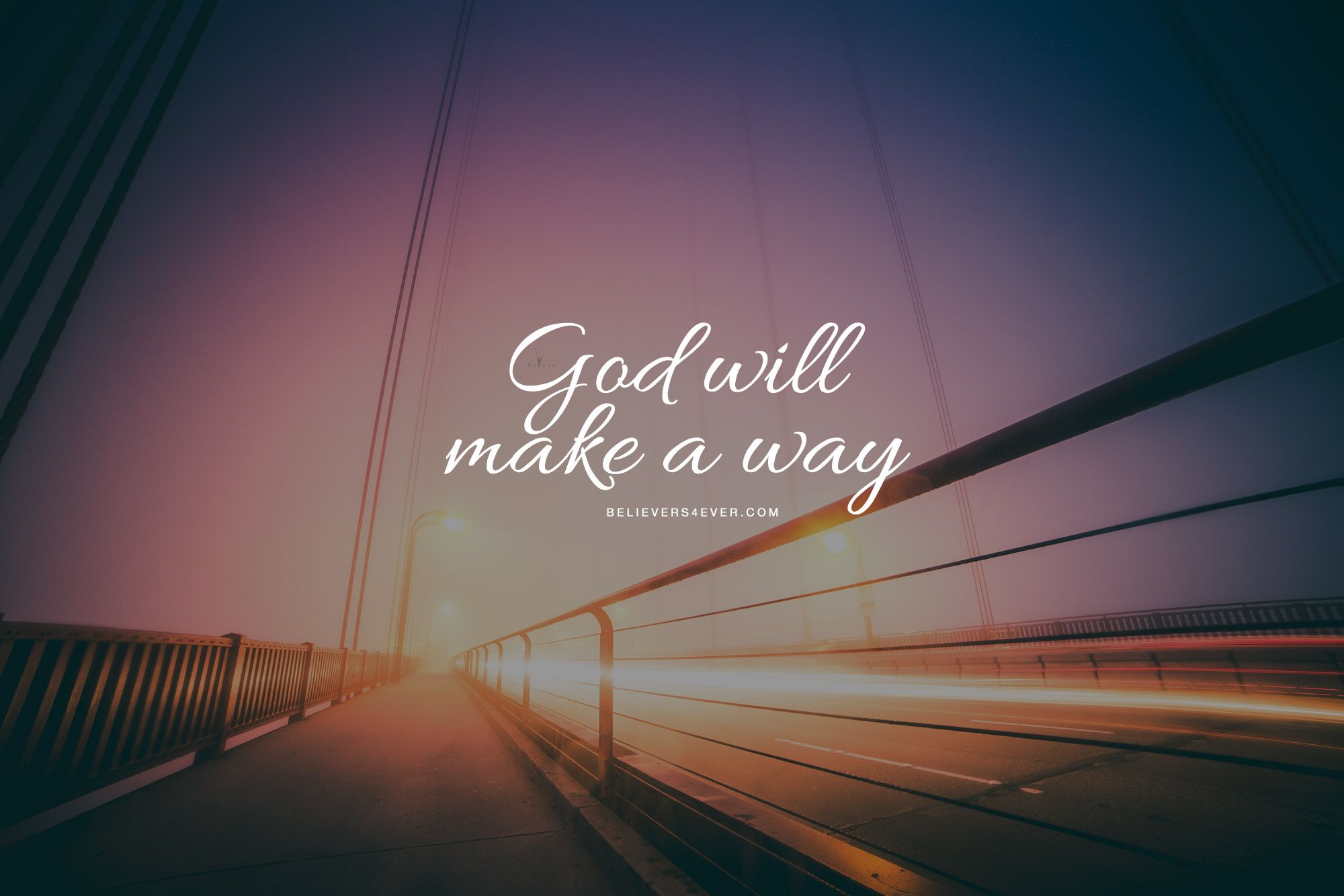 God Will Make A Way Christian Quotes Wallpaper Bible