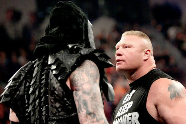 Brock Lesnar Vs Undertaker Pic