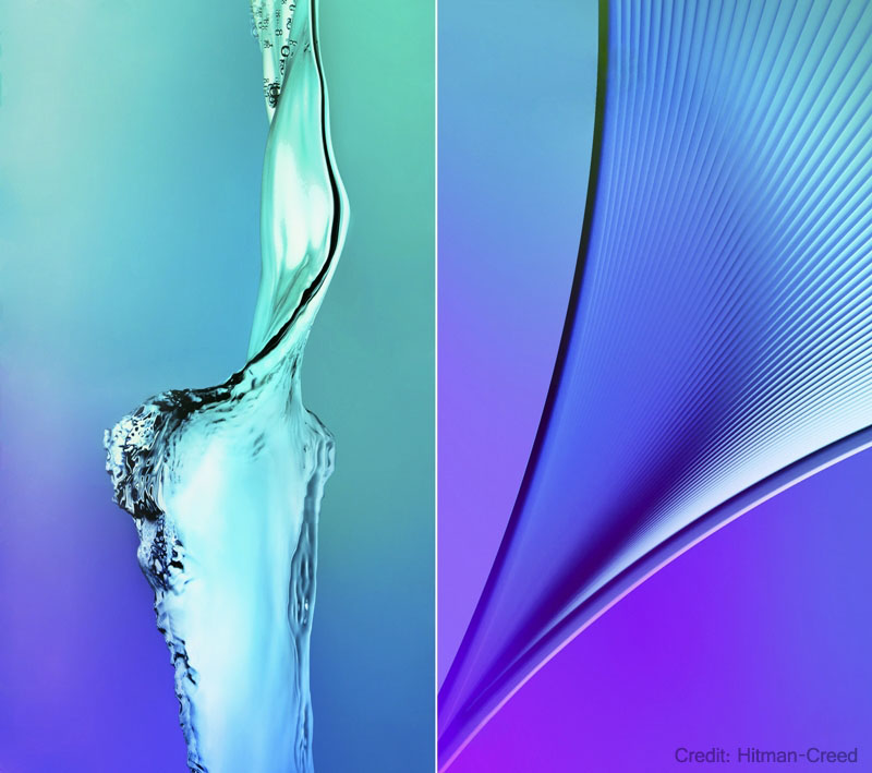 Samsung Galaxy Note And S6 Edge Wallpaper As Shown